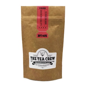 Cherry Rose Sencha Green Tea: Luxury Biodegradable Tea Bags
