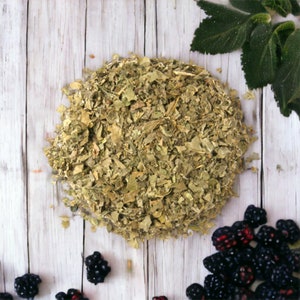 Brombeerblätter-Tee - Reich an Antioxidantien - Immunsystemstärkende Kräuterinfusion - Brombeerkraut - Rubus Fruticosus Kräuterteegeschenk