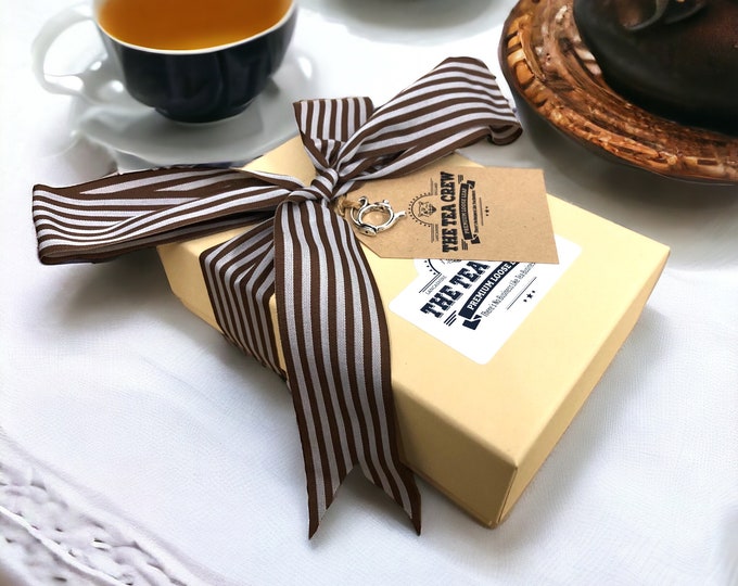 Earl Grey Tea Gift Box: Luxury Loose Leaf Sampler with Infuser