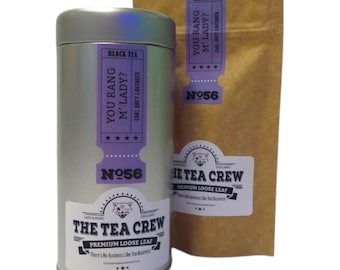 Earl Grey Tea French Lavender Blend Loose Leaf: Tranquil Black Tea All Natural Ingredients