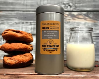 Milk and Biscuits Black Tea Blend: Sweet Creamy Loose Leaf