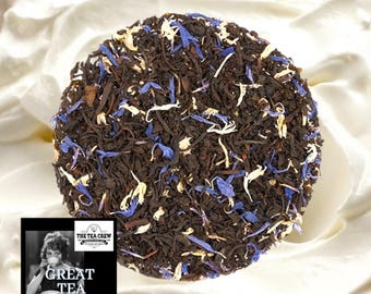 Double Cream Earl Grey losse bladthee: zwarte bergamotthee