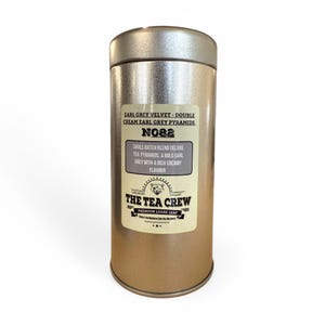 Earl Grey Double Cream Delicious Deluxe Pyramid Tea Bags Premium Ingredients Earl Grey Tea Gift FREE Tea Sample With Every Order