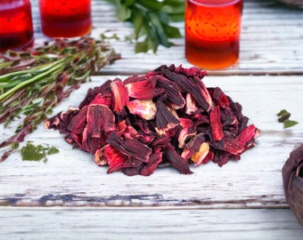 Dried Hibiscus Flower Tea: Natural Herbal Infusion