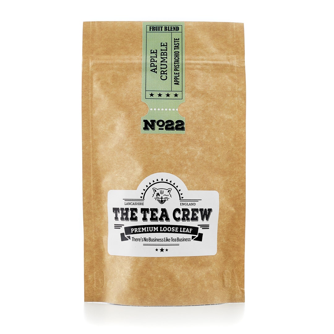 Apple Crumble Fruit Tea Apple Pistachio Taste Loose Leaf - Etsy