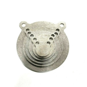 AR500 Steel Shooting Ziel Gong 6stk Set 2,3,4,5,6,8&quot;