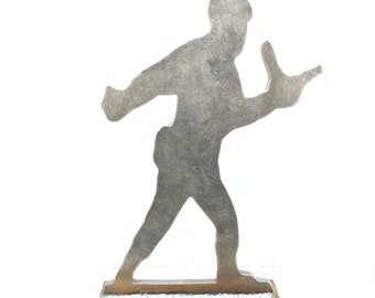 AR500 Toy Soldier GG Silhouette Steel Target Knock-Over 12" X 8" X 3/8"