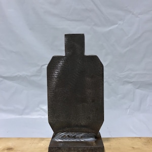 AR500 3/8&quot; Steel 6” IDPA Knock-over Shooting Target