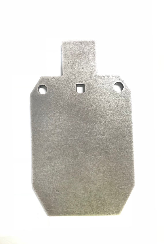 AR500 1//2 IDPA IPSC Steel Shooting Target Gong 3//8” 9”X 15” Silhouette