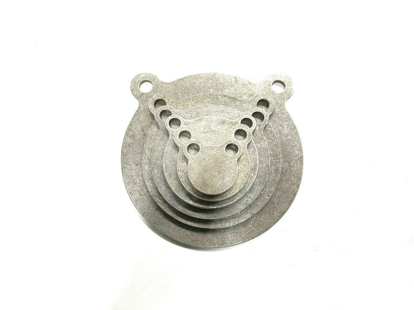 AR500 Steel Shooting Target Gong 6pc Set 2,3,4,5,6,8"