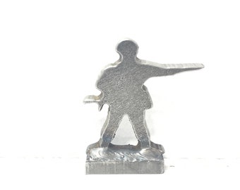 AR500 3" X 3/8" Toy Army Man Knock-Over Steel Target