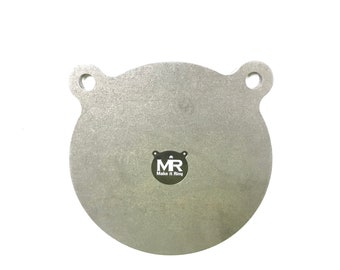 1/2" AR500 8" Steel Target Gong