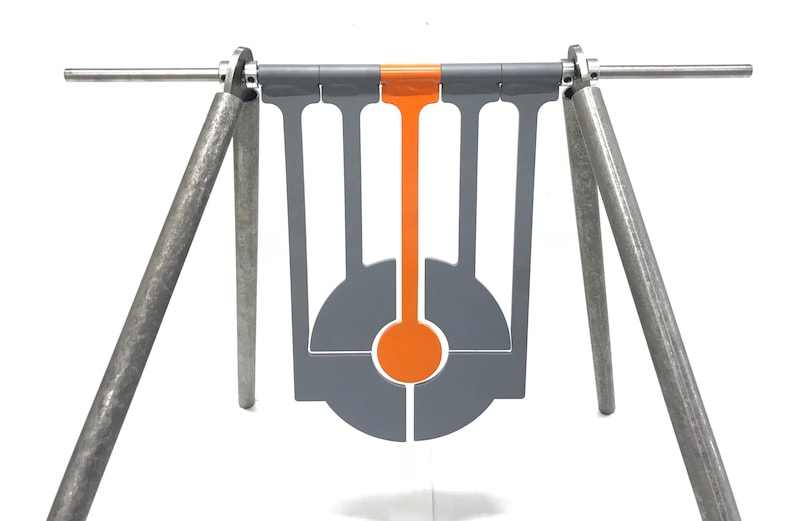 Ar500 8 Swinging Bullseye Target