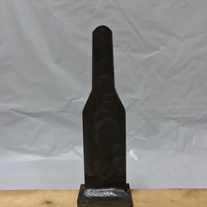 AR500 3/8” Steel Beer Bottle Knock-over Shooting Target