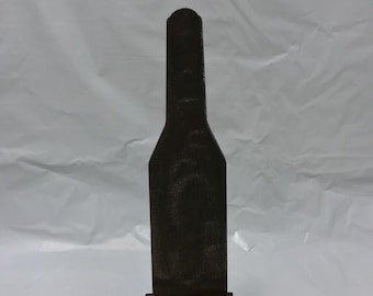 AR500 3/8” Steel Beer Bottle Knock-over Shooting Target