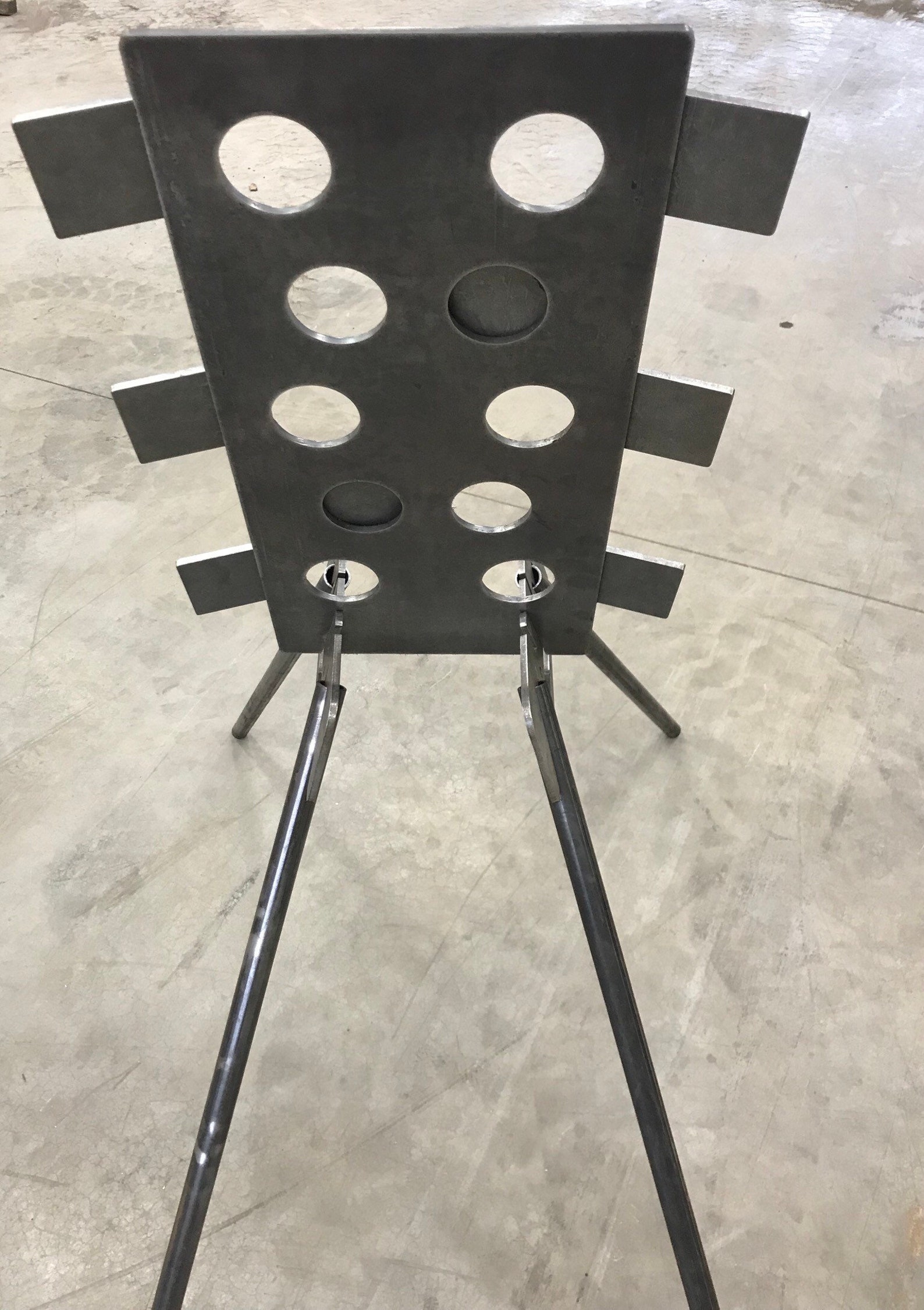 HMF Targets AR500 Steel Portable Dueling Tree – 1/4" Thick, Made In USA