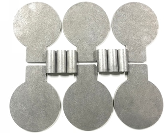 AR500 6"X 3/8" Steel Target Plate Rack DIY Kit Heavy Duty Pivot Tubes