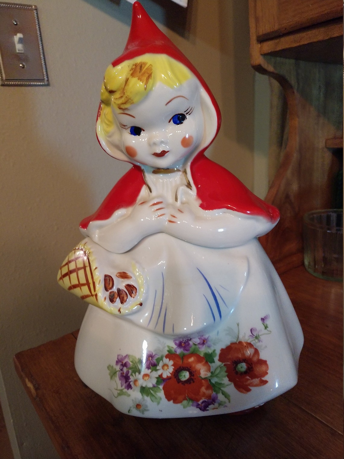 Vintage Hull Little Red Riding Hood Cookie Jar /Creamer and | Etsy