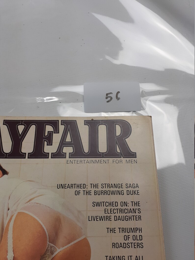 Mens Vintage Magazine Mayfair Vol 13 Etsy