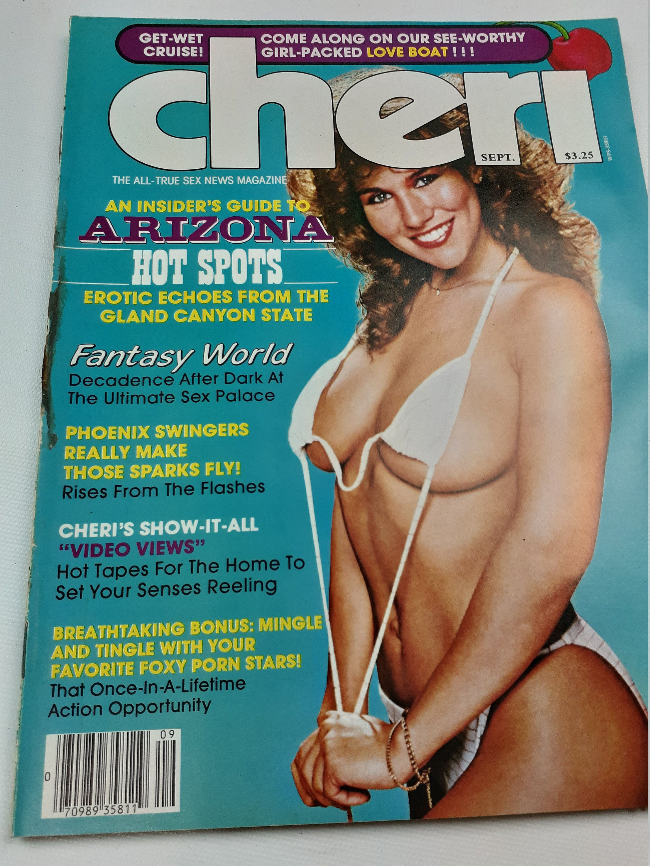 Mens Magazine Cheri September 1983 image