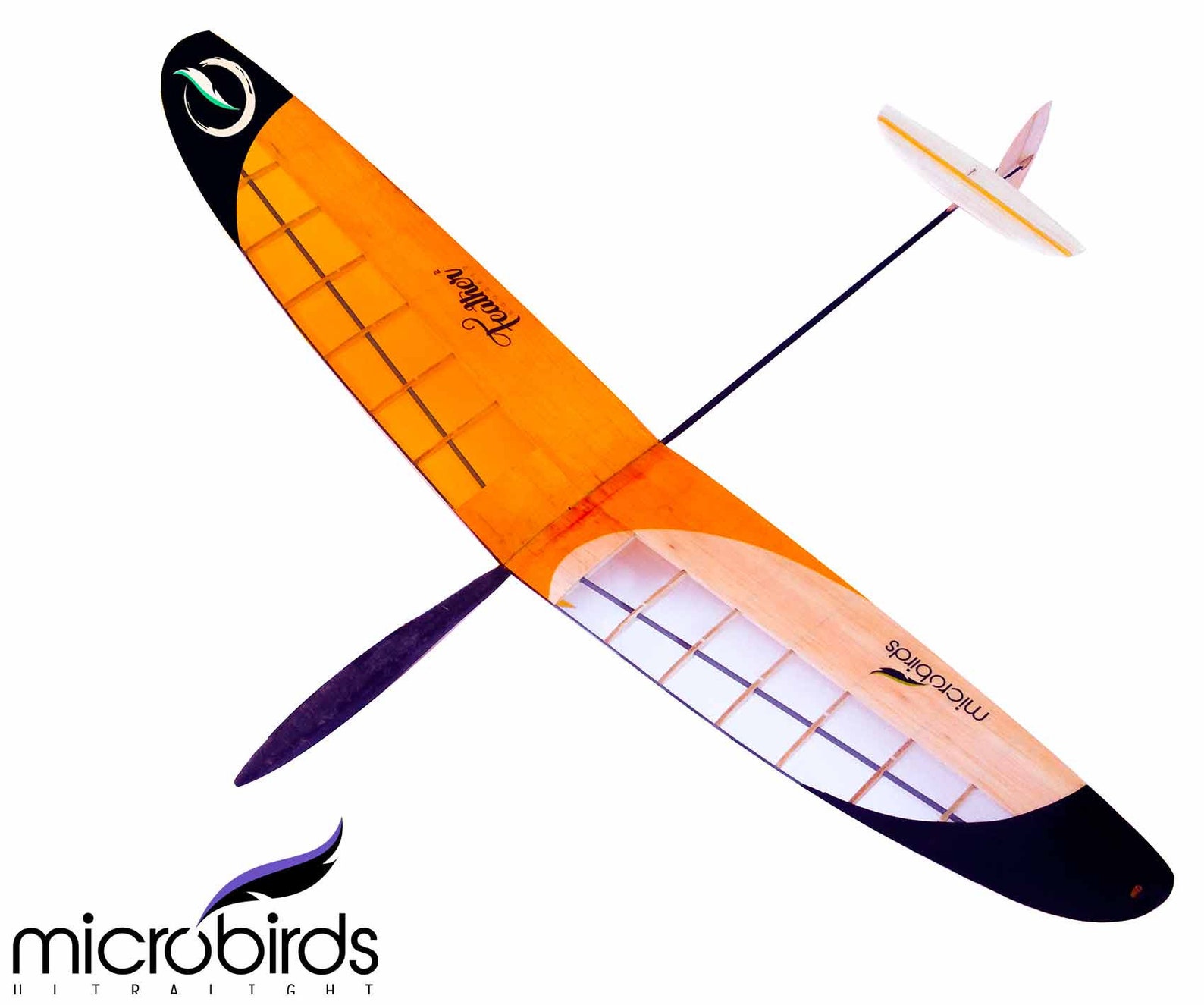 RC Glider Kit Micro Radio Control Plane Feather Squared Etsy
