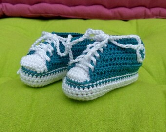 Crocheted Basket Etsy