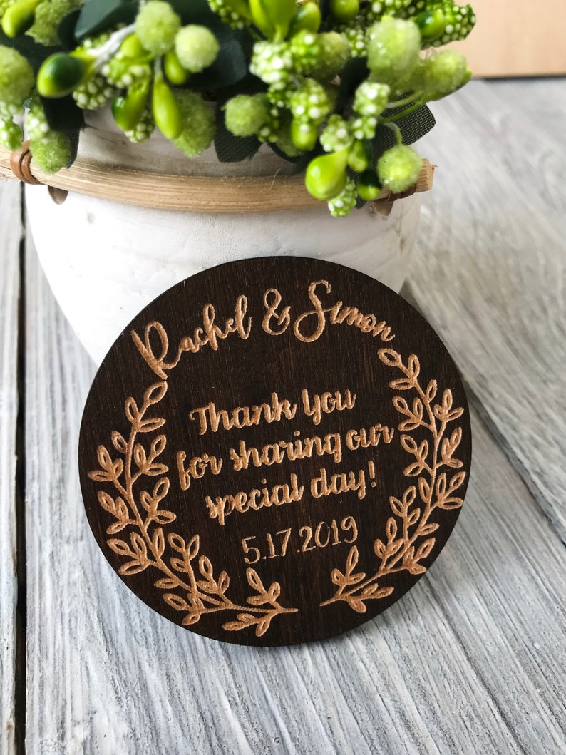 Personalized Wedding Save the Date Wooden Save the Dates Etsy