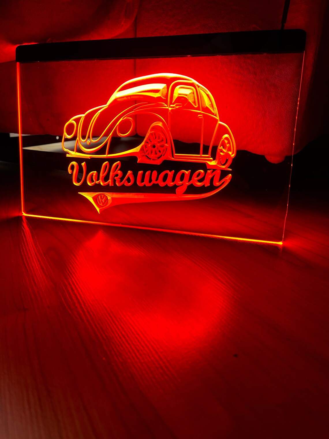 Volkswagen VW Bug LED Neon Light Sign 8x12 Etsy