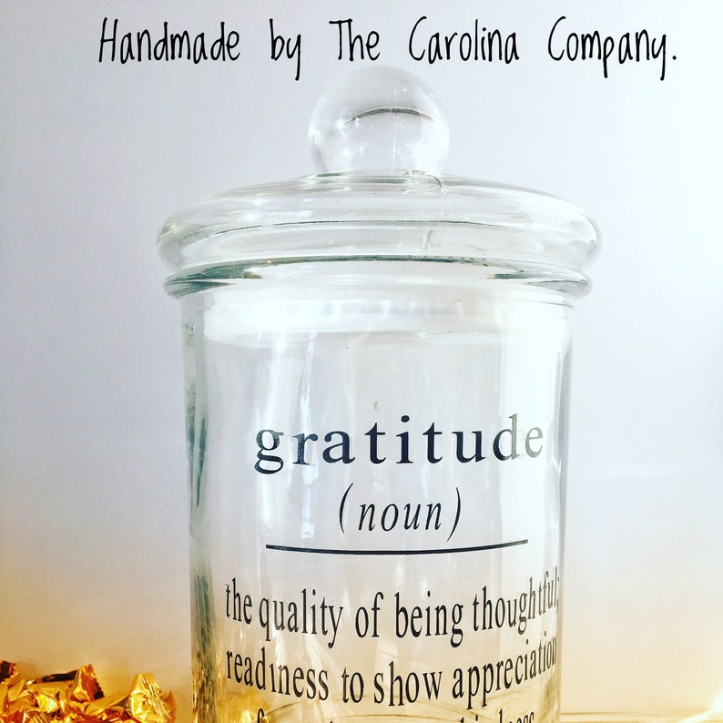 Gratitude Jar | Etsy