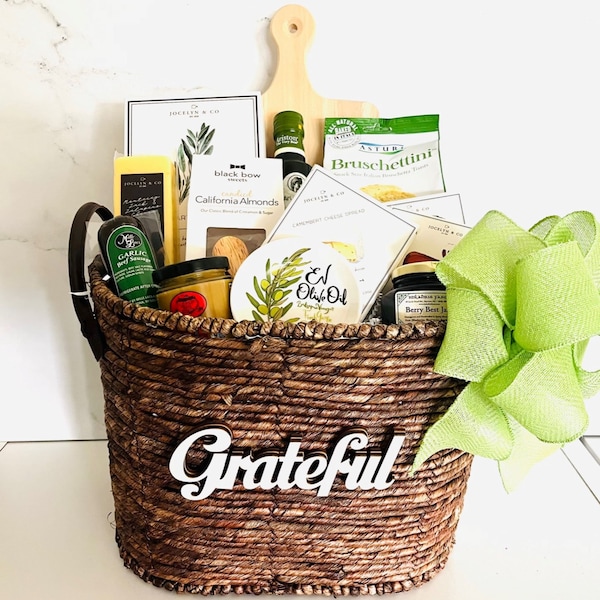 Buy Thank You Gift Basket Online Etsy