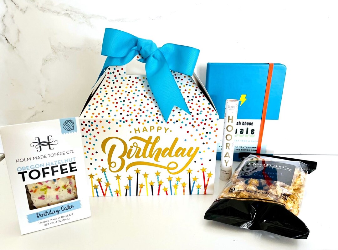 Happy Birthday Small Gift Box Etsy