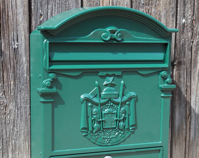 Antique Style Letterbox, Mailbox, Vintage Letterbox, Post Box, Pillar