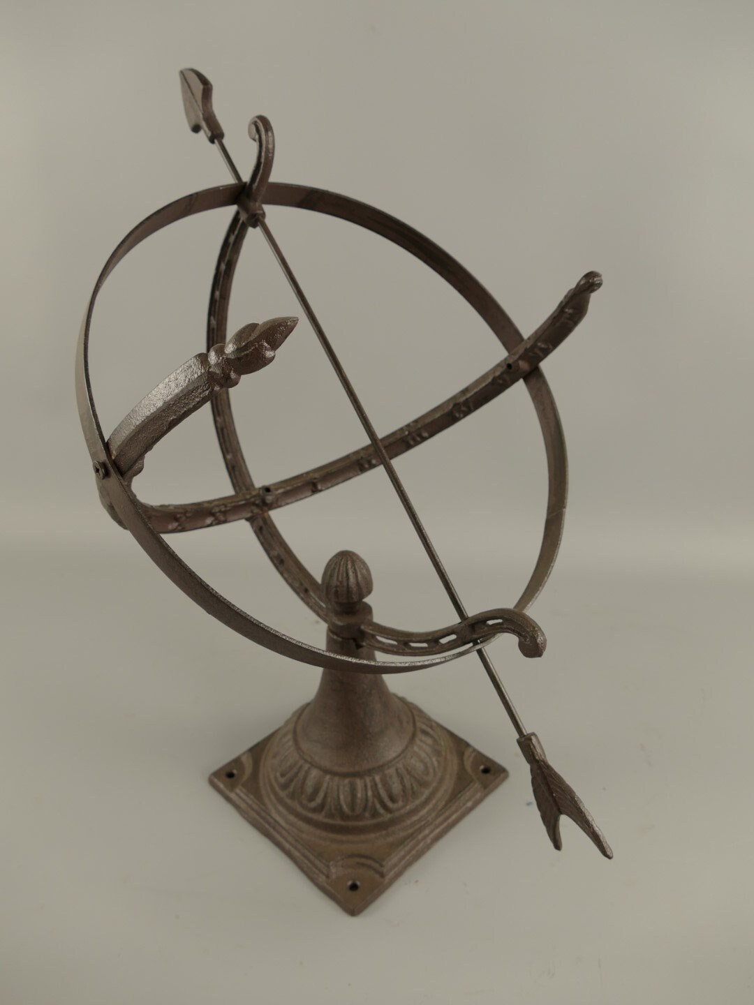 Garden Sundial Antique Design Weatherproof Garden Ornament Floor