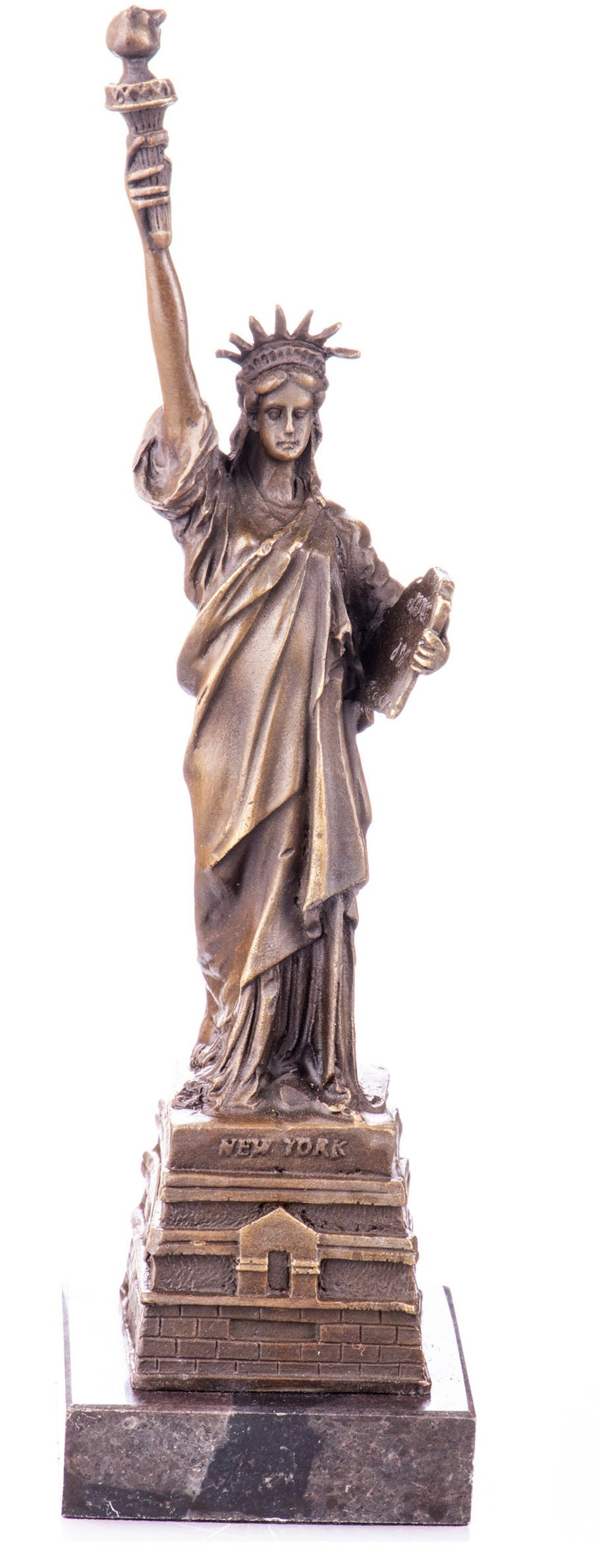Statue of Liberty Bronze Sculpture Modern Bronze Statue on Etsy