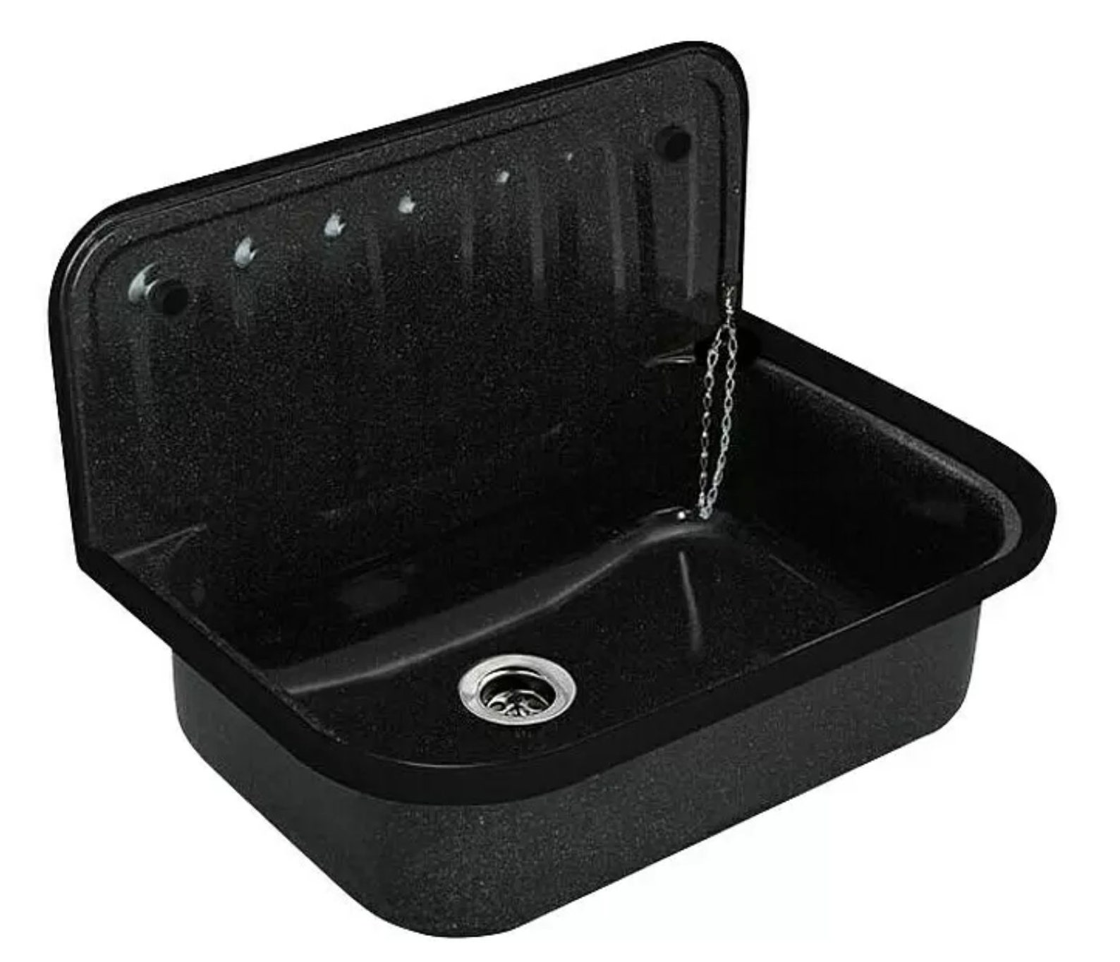 German Vintage Sink Farmhouse Sink Wallmounted Sink Black Etsy