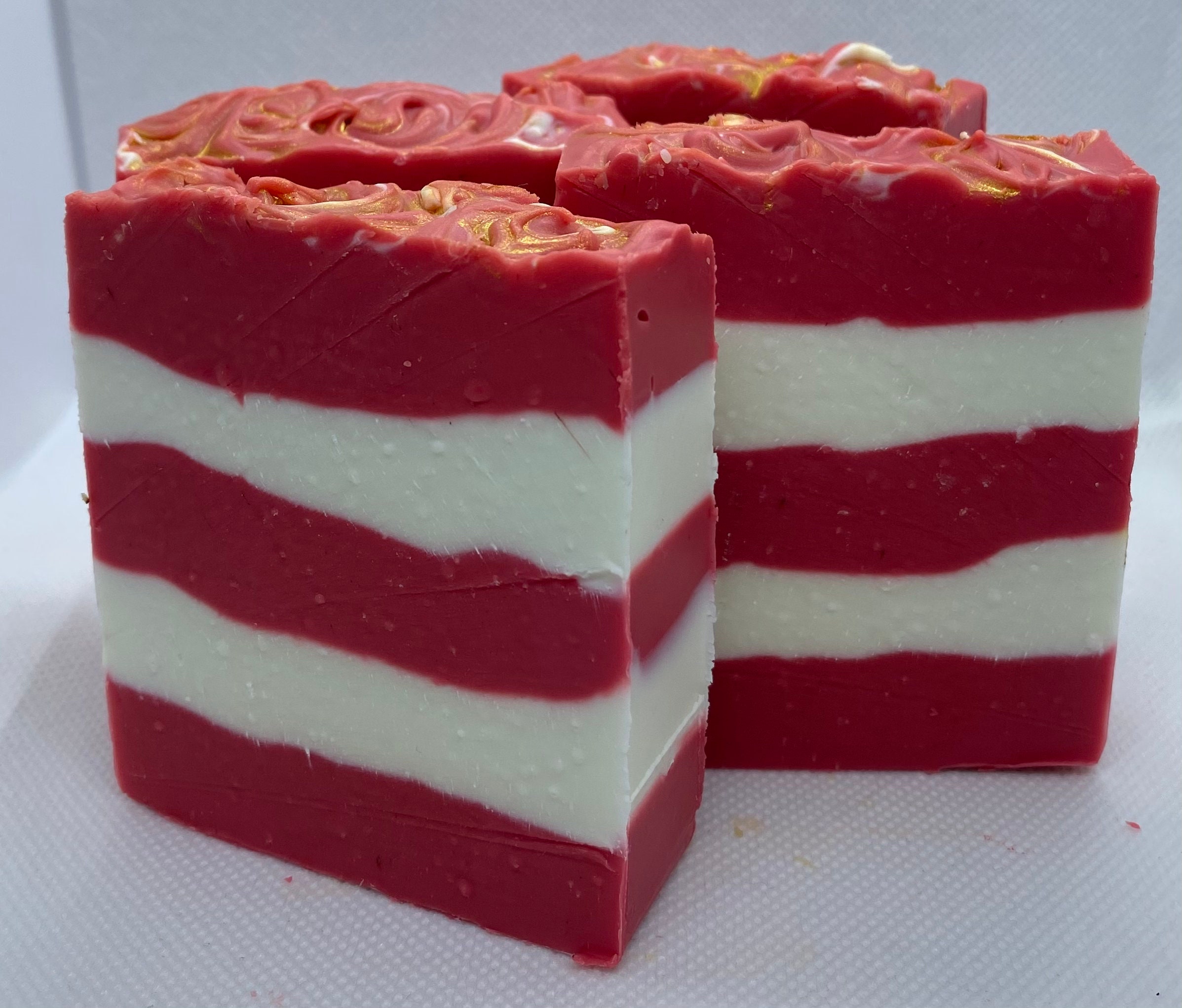 Candy Cane Soap Etsy