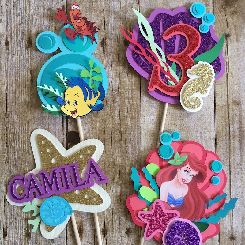Mermaid Centerpieces - Etsy