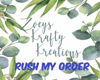 RUSH PROCESSING UPGRADE-***Read description***(this listing is not for faster shipping, only faster turnaround)