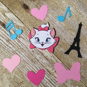 The Aristocats inspired confetti/Marie confetti- 200 pcs