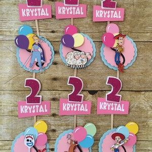 Toy story cupcake toppers-set of 12