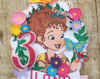Fancy Nancy Cake Topper