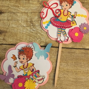 Fancy Nancy Cupcake Toppers- Set of 12 - Etsy