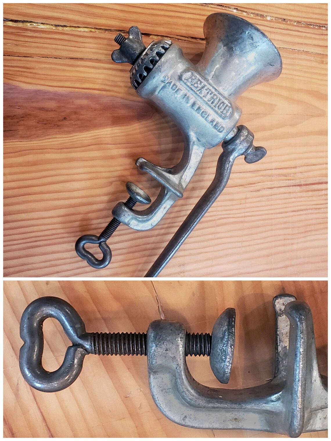 Vintage Harper Beatrice No. 3181 Mincer & Meat Grinder Hand Etsy