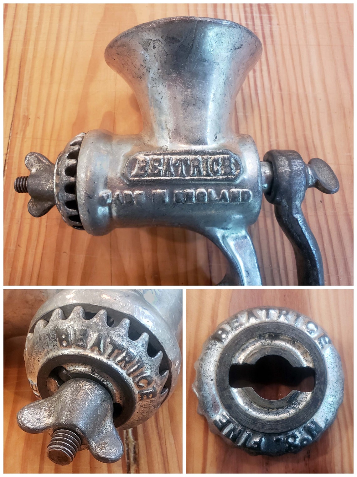 Vintage Harper Beatrice No. 3181 Mincer & Meat Grinder Hand Etsy