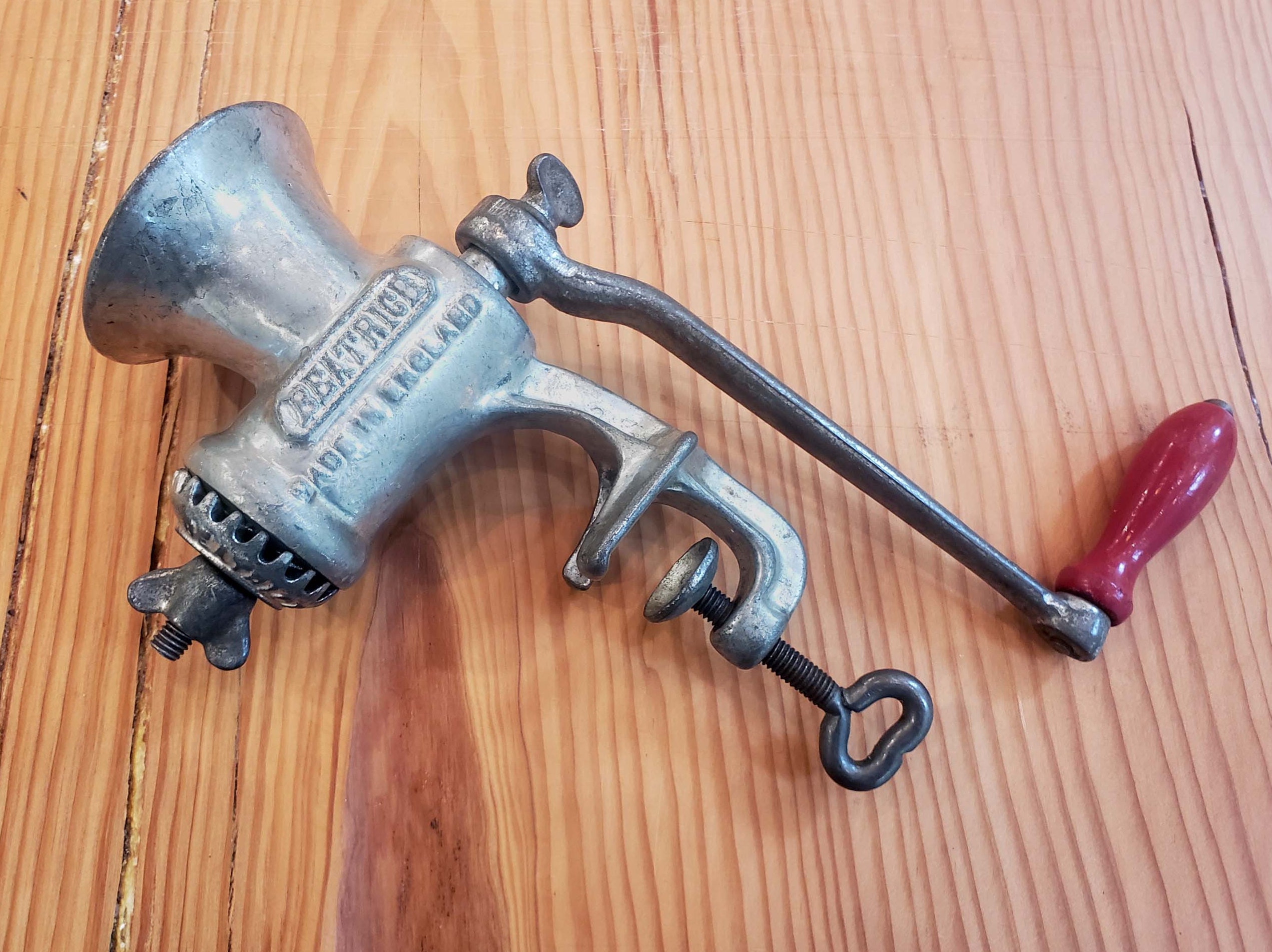 Vintage Harper Beatrice No. 3181 Mincer & Meat Grinder Hand Etsy