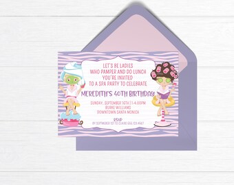 ladies lunch invite etsy