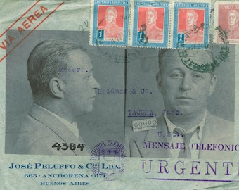 A.K.A Larry // Mug Shot Postal Art // Digital Collage // Modern Decor // Digital Download