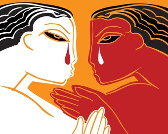 Reconciliation // Printable Collage Print // Digital Download