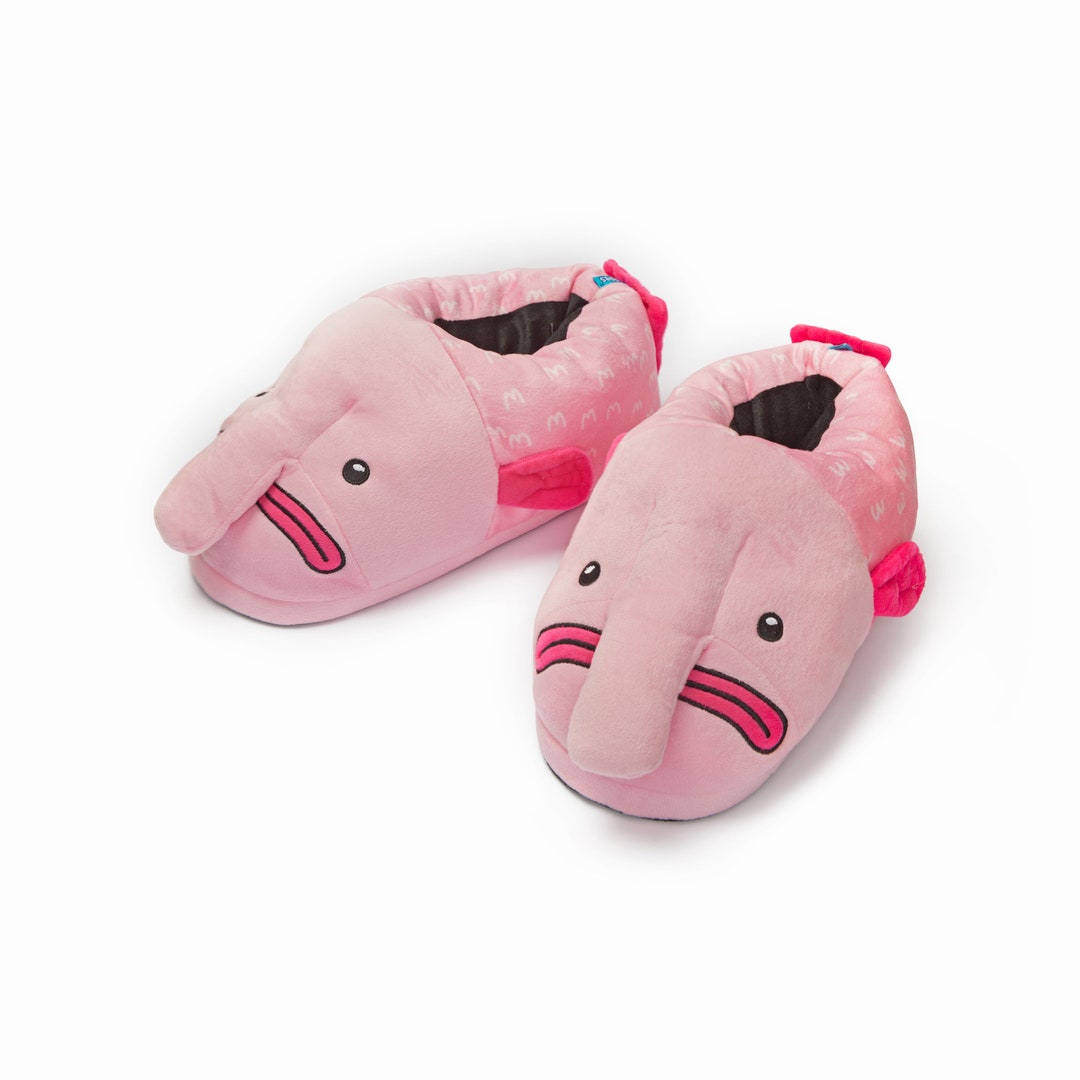 Coddies Blobfish Slippers Fish Slippers, Funny Gift, Plush Slippers