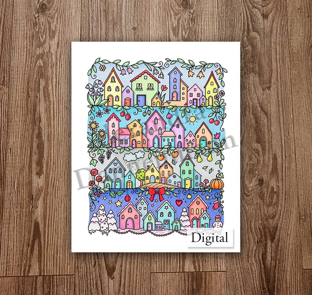 Alexandra Color In Printable Digital Coloring Page for Grownups,